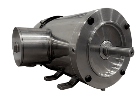 Stainless Steel Motor 1/2HP, 1800RPM, 208-230/460V, Frame 56C, TEFC, Rigid Base | MQS-124LFC - Forces Inc