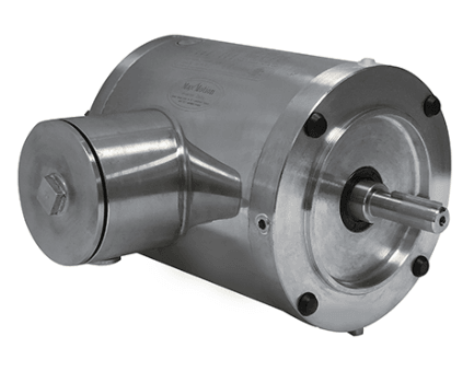 Stainless Steel Motor 1/3HP, 1800RPM, 575V, Frame 56C, TENV, Round Body | MPS-134RB - Forces Inc