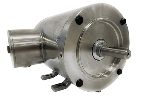 Stainless Steel Motor 1HP, 1200RPM, 208-230/460V, Frame 56C, TEFC, Rigid Base | MQSP-106L - Forces Inc