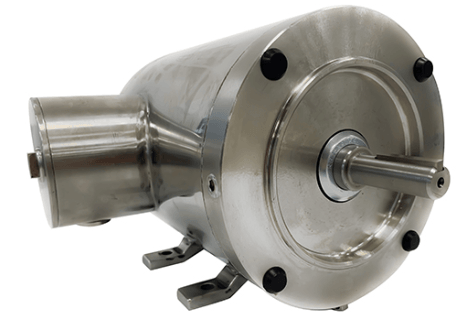 Stainless Steel Motor 1HP, 1800RPM, 208-230/460V, Frame 143TC, TENV, Rigid Base | MQSP-104TLNV - Forces Inc