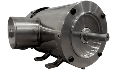 Stainless Steel Motor 1HP, 1800RPM, 208-230/460V, Frame 56C, TEFC, Rigid Base | MQSP-104L - Forces Inc
