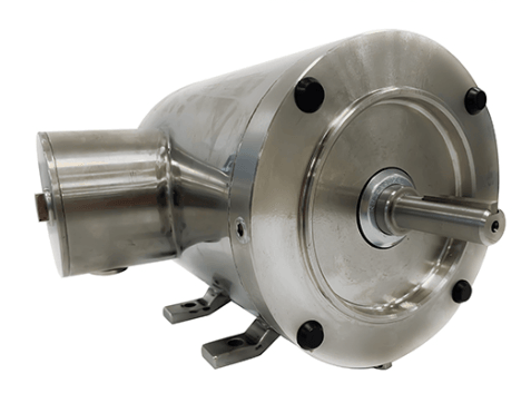 Stainless Steel Motor 1HP, 1800RPM, 208-230/460V, Frame 56C, TENV, Rigid Base | MQSP-104LNV - Forces Inc