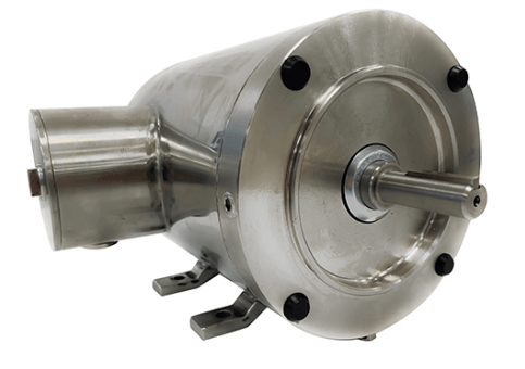 Stainless Steel Motor 1HP, 3600RPM, 208-230/460V, Frame 56C, TENV, Rigid Base | MQSP-102LNV - Forces Inc