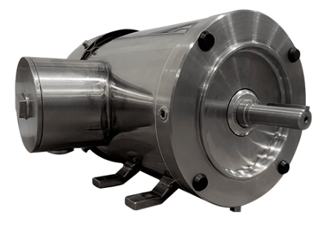 Stainless Steel Motor 2HP, 1800RPM, 208-230/460V, Frame 56C, TEFC, Rigid Base | MQSP-204L - Forces Inc