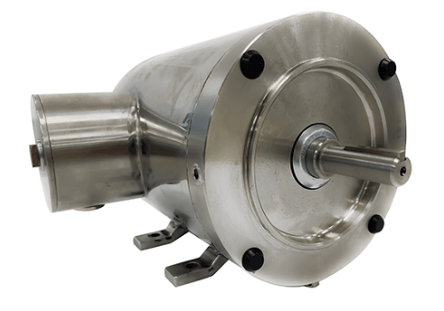 Stainless Steel Motor 3/4HP, 1800RPM, 208-230/460V, Frame 56C, TENV, Rigid Base | MQS-344L - Forces Inc