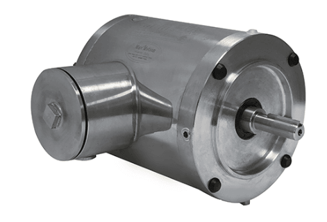 Stainless Steel Motor 3/4HP, 1800RPM, 208-230/460V, Frame 56C, TENV, Round Body | MQS-344RB - Forces Inc
