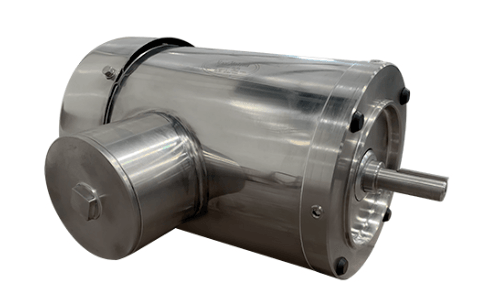 Stainless Steel Motor 3/4HP, 1800RPM, 575V, Frame 56C, TEFC, Round Body | MPS-344RBFC - Forces Inc
