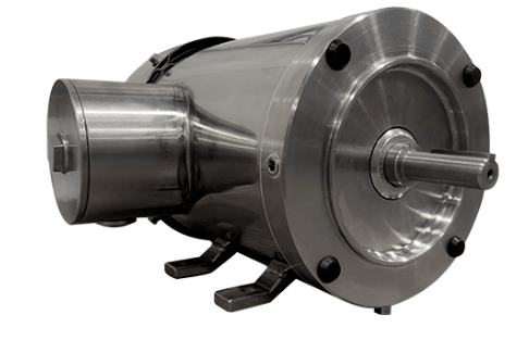 Stainless Steel Motor 3HP, 1800RPM, 208-230/460V, Frame 56C, TEFC, Rigid Base | MQSP-304TL-56C - Forces Inc