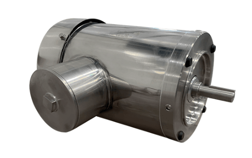 Stainless Steel Motor 3HP, 1800RPM, 208-230/460V, Frame 56C, TEFC, Rigid Base | MQSP-304TRB-56C - Forces Inc