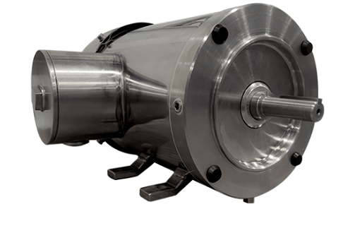 Stainless Steel Motor 5HP, 1800RPM, 208-230/460V, Frame 184TC, TEFC, Rigid Base | MQSP-504TL - Forces Inc