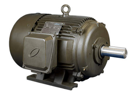 T-Frame Motor 1.5HP, 1200RPM, 208-230/460V, Frame 182T, TEFC, Cast Iron | MQP-8 - Forces Inc