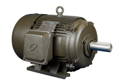 T-Frame Motor 1.5HP, 900RPM, 575V, Frame 184T, TEFC, Cast Iron | MPP-9 - Forces Inc