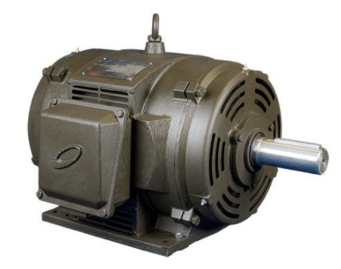 T-Frame Motor 100HP, 3600RPM, 208-230/460V, Frame 365TS, ODP, Cast Iron | MQOP-76 - Forces Inc