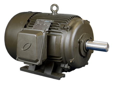 T-Frame Motor 100HP, 3600RPM, 208-230/460V, Frame 405TS, TEFC, Cast Iron | MQP-76 - Forces Inc