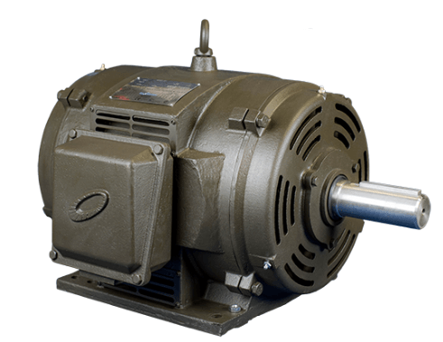 T-Frame Motor 10HP, 1200RPM, 208-230/460V, Frame 256T, ODP, Cast Iron | MQOP-33 - Forces Inc