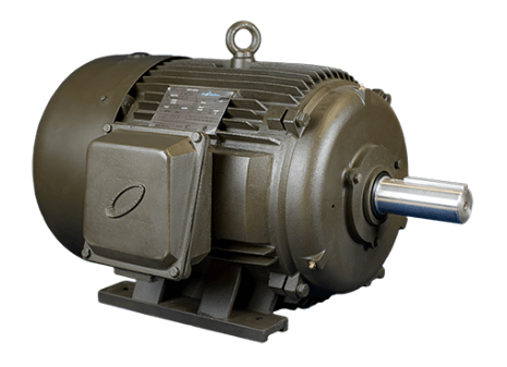 T-Frame Motor 10HP, 3600RPM, 208-230/460V, Frame 215T, TEFC, Cast Iron | MQP-31 - Forces Inc