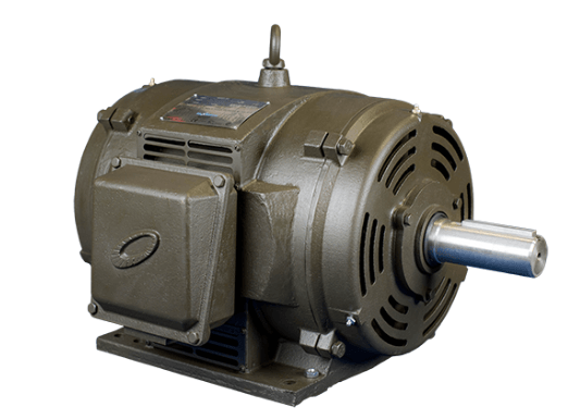 T-Frame Motor 125HP, 1200RPM, 460V, Frame 445T, ODP, Cast Iron | MQOP-83 - Forces Inc