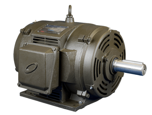 T-Frame Motor 125HP, 3600RPM, 575V, Frame 404TS, ODP, Cast Iron | MPOP-81 - Forces Inc