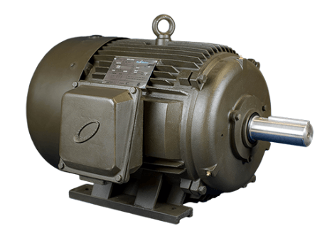 T-Frame Motor 150HP, 1200RPM, 460V, Frame 447T, TEFC, Cast Iron | MQP-88 - Forces Inc