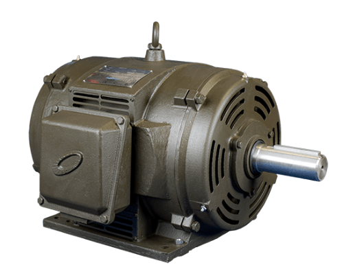 T-Frame Motor 15HP, 1200RPM, 208-230/460V, Frame 284T, ODP, Cast Iron | MQOP-38 - Forces Inc