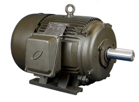 T-Frame Motor 15HP, 1800RPM, 208-230/460V, Frame 254T, TEFC, Cast Iron | MQP-37 - Forces Inc