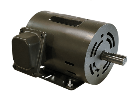 T-Frame Motor 1HP, 1200RPM, 208-230/460V, Frame 145T, ODP, Rolled Steel | MQOP-3 - Forces Inc