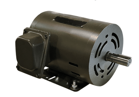 T-Frame Motor 1HP, 1200RPM, 575V, Frame 145T, ODP, Rolled Steel | MPOP-3 - Forces Inc