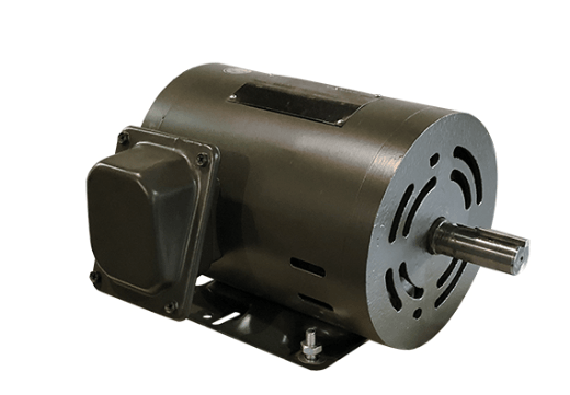 T-Frame Motor 1HP, 1800RPM, 208-230/460V, Frame 143T, ODP, Rolled Steel | MQOP-2 - Forces Inc