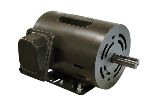 T-Frame Motor 1HP, 1800RPM, 575V, Frame 143T, ODP, Rolled Steel | MPOP-2 - Forces Inc