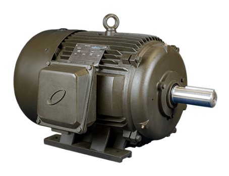 T-Frame Motor 20HP, 1200RPM, 208-230/460V, Frame 284T, TEFC, Cast Iron | MQP-43 - Forces Inc