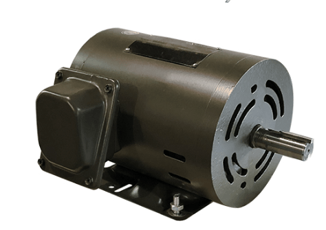T-Frame Motor 2HP, 1200RPM, 208-230/460V, Frame 184T, ODP, Rolled Steel | MQOP-13 - Forces Inc