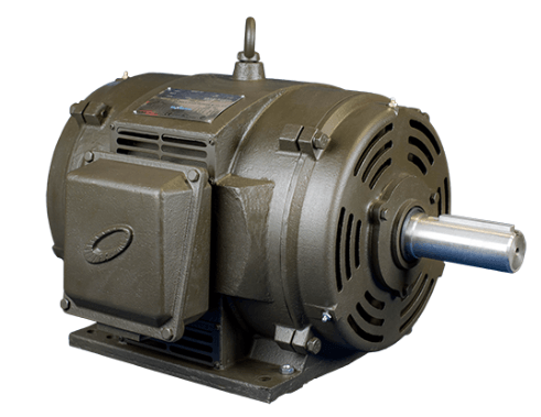 T-Frame Motor 30HP, 1200RPM, 208-230/460V, Frame 326T, ODP, Cast Iron | MQOP-53 - Forces Inc