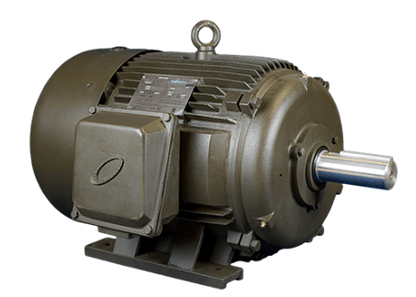 T-Frame Motor 30HP, 1200RPM, 208-230/460V, Frame 326T, TEFC, Cast Iron | MQP-53 - Forces Inc