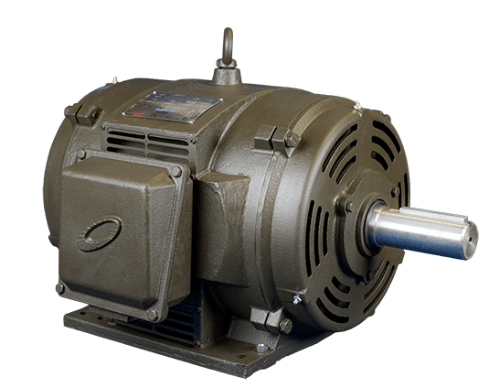 T-Frame Motor 40HP, 3600RPM, 208-230/460V, Frame 286TS, ODP, Cast Iron | MQOP-56 - Forces Inc