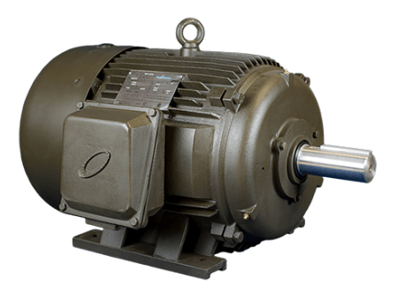 T-Frame Motor 50HP, 1200RPM, 208-230/460V, Frame 364T, TEFC, Cast Iron | MQP-63 - Forces Inc