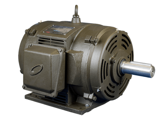 T-Frame Motor 50HP, 3600RPM, 208-230/460V, Frame 324TS, ODP, Cast Iron | MQOP-61 - Forces Inc