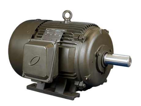 T-Frame Motor 50HP, 900RPM, 460V, Frame 404T, TEFC, Cast Iron | MQP-64 - Forces Inc