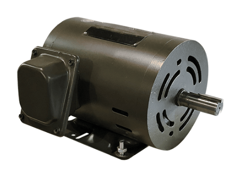 T-Frame Motor 5HP, 1800RPM, 208-230/460V, Frame 184T, ODP, Rolled Steel | MQOP-22 - Forces Inc