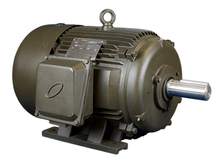 T-Frame Motor 5HP, 1800RPM, 208-230/460V, Frame 184T, TEFC, Cast Iron | MQP-22 - Forces Inc