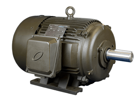 T-Frame Motor 60HP, 1800RPM, 208-230/460V, Frame 364T, TEFC, Cast Iron | MQP-67 - Forces Inc