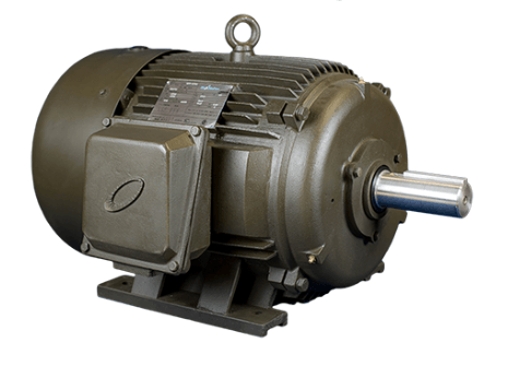 T-Frame Motor 60HP, 900RPM, 460V, Frame 405T, TEFC, Cast Iron | MQP-69 - Forces Inc