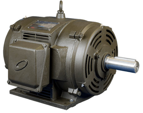 T-Frame Motor 7.5HP, 1200RPM, 208-230/460V, Frame 254T, ODP, Cast Iron | MQOP-28 - Forces Inc