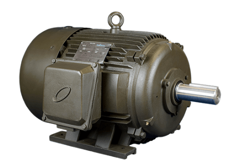 T-Frame Motor 7.5HP, 1200RPM, 208-230/460V, Frame 254T, TEFC, Cast Iron | MQP-28 - Forces Inc