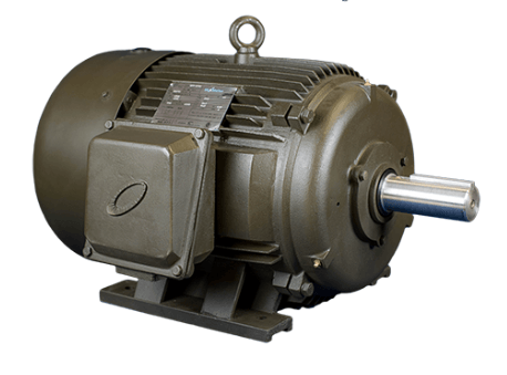 T-Frame Motor 7.5HP, 1800RPM, 208-230/460V, Frame 213T, TEFC, Cast Iron | MQP-27 - Forces Inc