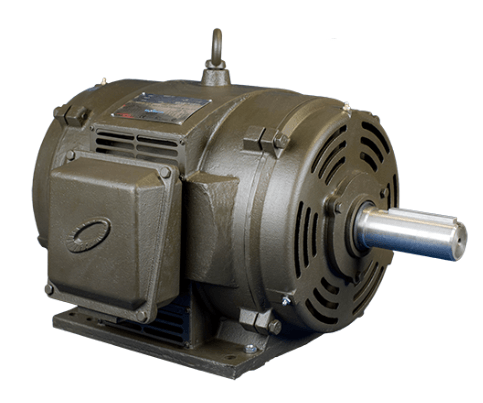 T-Frame Motor 75HP, 1200RPM, 208-230/460V, Frame 405T, ODP, Cast Iron | MQOP-73 - Forces Inc
