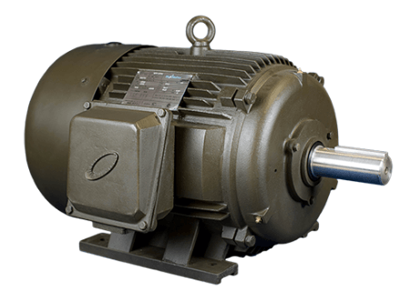 T-Frame Motor 75HP, 1800RPM, 208-230/460V, Frame 365T, TEFC, Cast Iron | MQP-72 - Forces Inc
