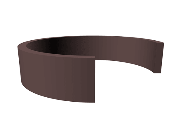 Wear Ring (GB) 117mm x 125mm x 6mm - Bronze-Filled Teflon - Forces Inc