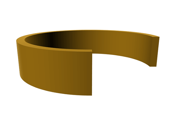 Wear Ring (GC) 84mm x 90mm x 15mm - Phenolic - Forces Inc
