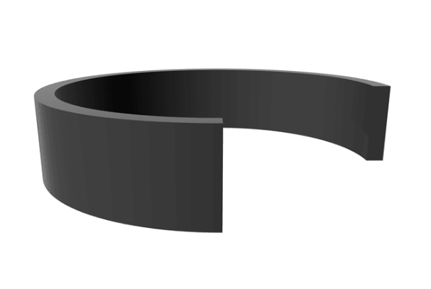 Wear Ring (W-Style) 3.750" x 4.000" x 0.500" - Nylon - Forces Inc