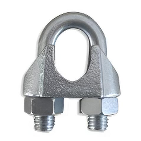 Vanguard® Wire Rope Clip - Malleable Steel